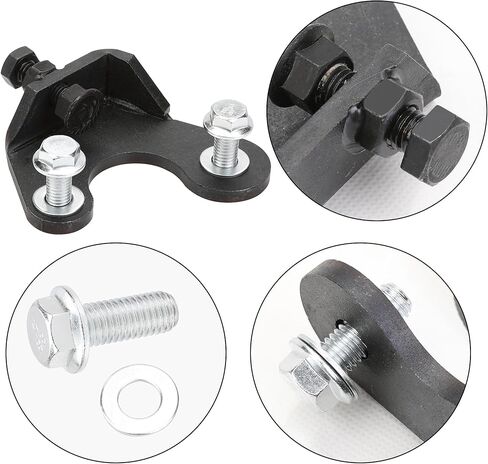 طقم إصلاح مسمار مشعب العادم من Hromee للسائق الخلفي/الركاب الأمامي متوافق مع الشاحنات SUV 1999-2021 4.8L 5.3L 6.0L 6.2L in Kuwait