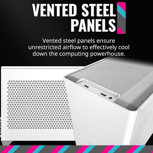 حافظة كمبيوتر Cooler Master NR200P V2 Mini-ITX 18L، مبرد سائل بتركيب علوي 240 مم | 280 مم، تركيب رأسي 356 مم، وحدة معالجة الرسومات 3.5 فتحة، مقسى | لوحة تهوية، USB 3.2 Gen 2x2 Type C (NR200PV2-KCNN-S00) in Saudi Arabia