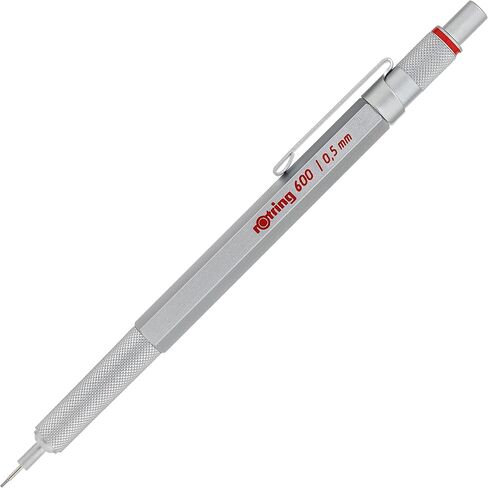 Rotring 600 Mechanical Pencil, 0.7 mm, Full-Metal Body, Black in Saudi Arabia