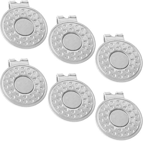 6 9 12 15PCS Golf Hat Clips Magnetic Golf Ball Marker Holders for Golf Hats Caps Gloves Nickel-Plated Alloy Clips for Metal Golf Ball Markers Professional Golf Training Aids Accessories in Kuwait