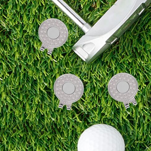 6 9 12 15PCS Golf Hat Clips Magnetic Golf Ball Marker Holders for Golf Hats Caps Gloves Nickel-Plated Alloy Clips for Metal Golf Ball Markers Professional Golf Training Aids Accessories in Kuwait