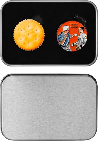 Golf Ball Markers with Hat Clip Box Set - Golf Gifts Golf Accessories for Men and Women Golfers in Saudi Arabia