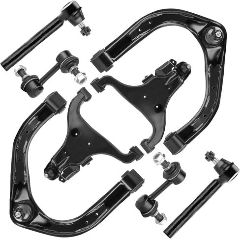ذراع التحكم الأمامي العلوي والسفلي مع طقم تعليق كروي مناسب لـ 2004-2015 Nissan Titan 2005-2015 Nissan Armada 2004-2010 Infiniti QX56-8 pcs in Saudi Arabia