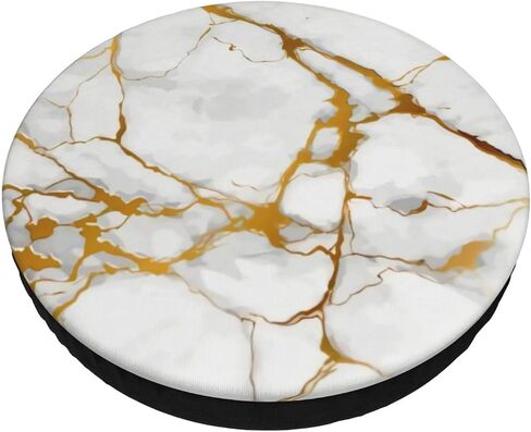 Gudetama Cute Bar Stool Cover Round Seat Cushion with Elastic Washable and Non Slip Bottom for Barstool Padded Chair Dustproof Slipcover 12 Inch - One Cushion Only in Saudi Arabia