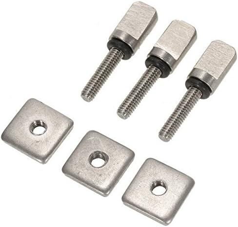 برغي الإبهام - برغي زعانف من الفولاذ المقاوم للصدأ لللوح الطويل وSUP - لا توجد أداة اختر عبوتين أو 3 عبوات (6 عبوات) in Kuwait