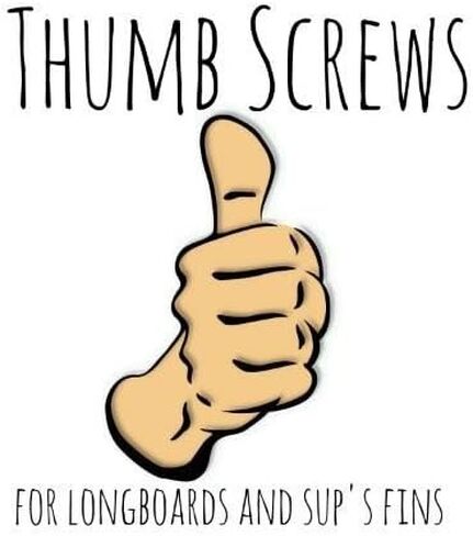 برغي الإبهام - برغي زعانف من الفولاذ المقاوم للصدأ لللوح الطويل وSUP - لا توجد أداة اختر عبوتين أو 3 عبوات (6 عبوات) in Kuwait