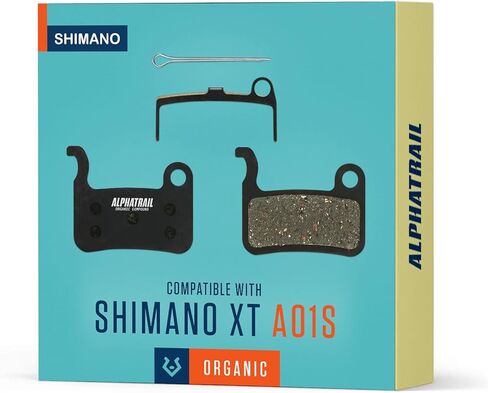 وسادات فرامل قرصية - من أجل وسادة فرامل Shimano A01S I العضوية MTB مع قوة فرامل عالية وأميال 100% لـ Shimano XTR XT SLX LX Saint Hone Alfine MTB in Kuwait