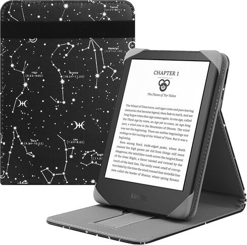 حافظة عالمية لجهاز Kindle الجديد مقاس 6 بوصات 2022 و2019/Kobo Clara HD/Kobo Clara 2E/Kobo Nia/Pocketbook Basic 4/Touch Lux 5 غطاء حامل لكتاب الجيب 6 بوصات/Tolino/Sony قارئ الكتب الإلكترونية، كوكبة in Saudi Arabia