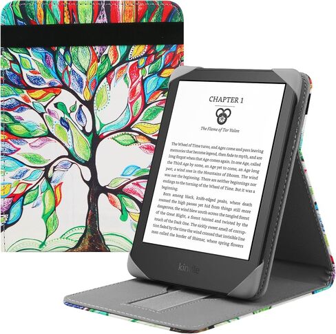 حافظة عالمية لجهاز Kindle الجديد مقاس 6 بوصات 2022 و2019/Kobo Clara HD/Kobo Clara 2E/Kobo Nia/Pocketbook Basic 4/Touch Lux 5 غطاء حامل لكتاب الجيب 6 بوصات/Tolino/Sony قارئ الكتب الإلكترونية، كوكبة in Saudi Arabia