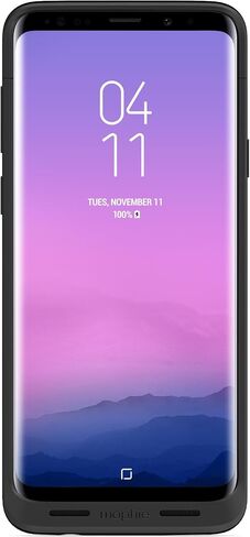 Mophie 401001479 Juice Pack Made for Samsung Galaxy S9 Plus - Wireless Charging Battery Case - Black in Saudi Arabia