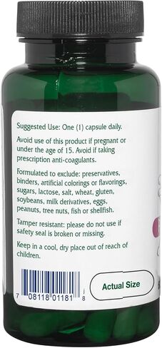 Vitanica Red Clover Blossom and Leaf Extract 500mg with 8% Isoflavones, Plus 175mg Blossoms, Menopause Relief Support for Women, 2 Month Supply, Non-GMO, Gluten Free, Vegan Supplement, 60 Capsules in Saudi Arabia