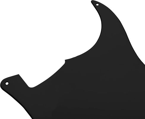 1Pcs Yootones 4 Hole Strat Pickguard Blank Scratch Plate Pick Guards Compatible with Fender Stratocaster Strat Electric Guitar Part (4Ply Black Pearl) in Saudi Arabia