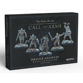 Modiphius: The Elder Scrolls: Call to Arms: Draugr Scourges - 5 Figure Resin Expansion, Chapter 4, Unpainted, 32mm Miniatures with Scenic Bases, RPG