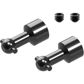 AMORIL Harden Steel Input Shaft (2) with Screws 1/10 RC Trucks for Boys RZ001G-A,Part Number R11021,2PC