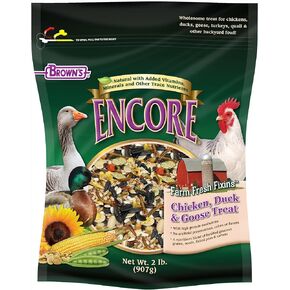 Encore Natural Farm Fresh Fixins Chicken, Duck & Goose Treat, 2 lbs.