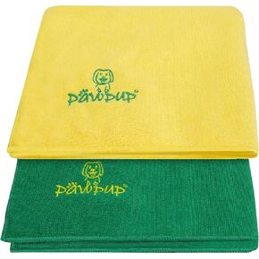 مناشف الكلاب لتجفيف كلاب فائقة من منشفة الألياف الدقيقة للحيوانات الأليفة للكلاب والقطط والحيوانات الأليفة الأخرى (55 × 28 بوصة ، بنية) in Kuwait