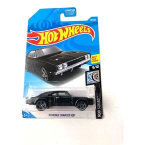Hot Wheels '69 Dodge Charger 500 ، Rod Squad 9/10 (Bloosy Black)
