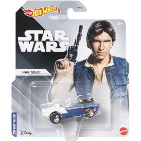 Star Wars Hot Wheels Character Cars Han Solo Diecast Car