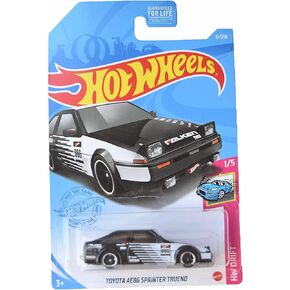 Hot Wheels Toyota AE86 Sprinter Trueno, [Black] 31/250 Drift 1/5