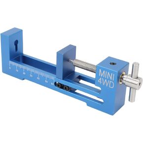 Aluminium Alloy Tire Installer RC Mini 4 Wheel Drive Racing Car DIY Parts for Large and Small Bearing Tires (Blue)