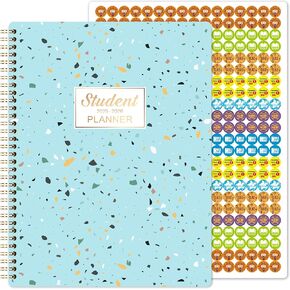 2025-2026 Student Planner - School Planner 2025-2026, Jul 2025 - Jun 2026, 9" x 11", Stickers, Weekly Lesson Schedule