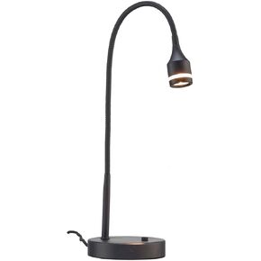Adesso 3217-22 Prospect LED Clip مصباح ، 9.5-14.5 بوصة ، 3W LED ، الصلب المصقول ، 1 مصابيح مقطع