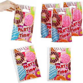 30pcs أكياس Donut Goodie تعالج الحقائب دونات حقائب الحلوى للأطفال
