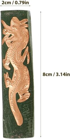 EXCEART 7pcs Ink Stick Chinese Ink Block Calligraphy Paintings Ink Sticks Dragon Pattern for Chinese Calligraphy Writing Japanese Sumi Practice Set Traditional Chinese Ink Stick Set in Saudi Arabia