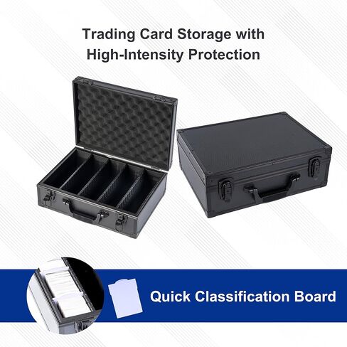 Slab Storage Box，Ultimate Graded Card Case for Sports Cards，Holds 95 Grading Cards, Ideal for PSA CGC BGS SGC Slab Case and Graded Sports Card Storage Box in Kuwait