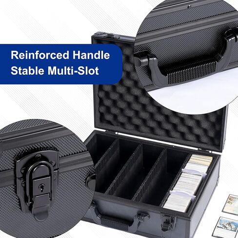 Slab Storage Box，Ultimate Graded Card Case for Sports Cards，Holds 95 Grading Cards, Ideal for PSA CGC BGS SGC Slab Case and Graded Sports Card Storage Box in Kuwait