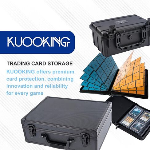 Slab Storage Box，Ultimate Graded Card Case for Sports Cards，Holds 95 Grading Cards, Ideal for PSA CGC BGS SGC Slab Case and Graded Sports Card Storage Box in Kuwait