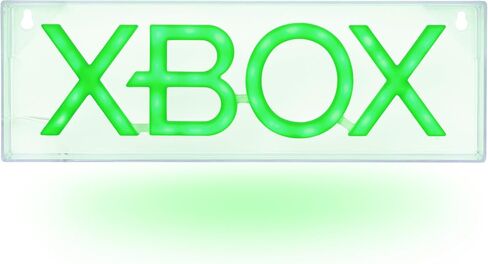 قاد Paladone Xbox الضوء النيون ، ومكتب ألعاب قابلة للتركيب قائم بذات in Kuwait