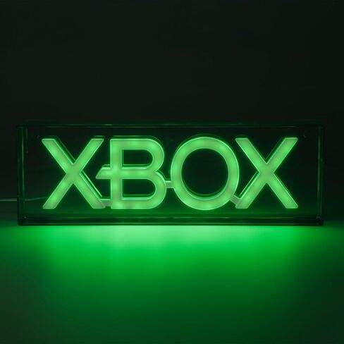 قاد Paladone Xbox الضوء النيون ، ومكتب ألعاب قابلة للتركيب قائم بذات in Kuwait