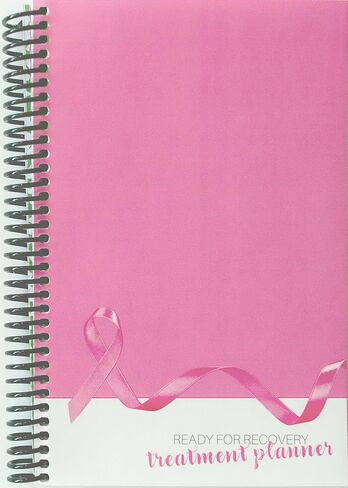 Ready for Recovery Cancer Planner - SPIRAL PLANNER ONLY - Breast Cancer Gifts - Cancer Care Packages for Women - Daily Planner and Journal Notebook - Tips & Tricks To Navigate Your Breast Cancer Diagnosis - A Lifesaver (Dark Pink) in Saudi Arabia