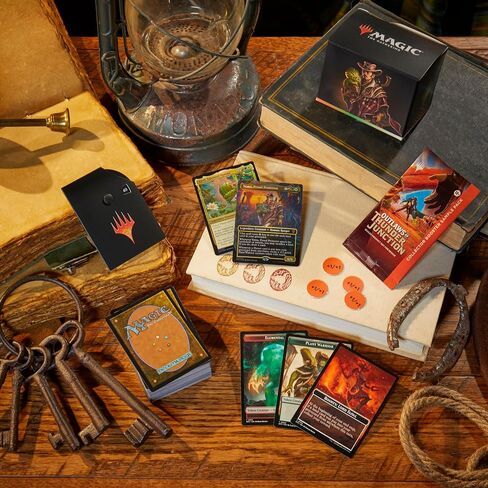 Magic: The Gathering Outlaws of Thunder Junction Commander Deck Bundle - Includes All 4 Decks (Quick Draw, Desert Bloom, Grand Larceny, and Most Wanted) in Saudi Arabia