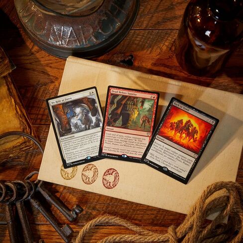 Magic: The Gathering Outlaws of Thunder Junction Commander Deck Bundle - Includes All 4 Decks (Quick Draw, Desert Bloom, Grand Larceny, and Most Wanted) in Saudi Arabia