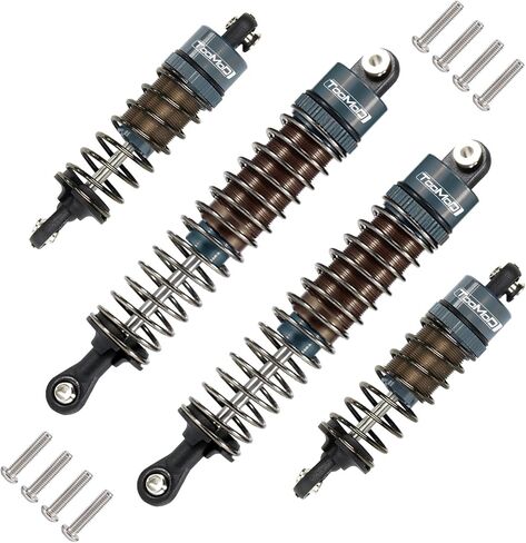 1/10 70MM 95MM RC Oil filled Shock Absorbers kit for Tamiya TT-02B DT-02 DT-03 1/10 Buggy Car Upgrades Parts (Blue) in Saudi Arabia
