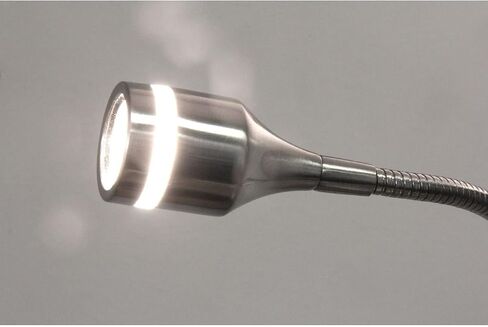 Adesso 3217-22 Prospect LED Clip مصباح ، 9.5-14.5 بوصة ، 3W LED ، الصلب المصقول ، 1 مصابيح مقطع in Kuwait