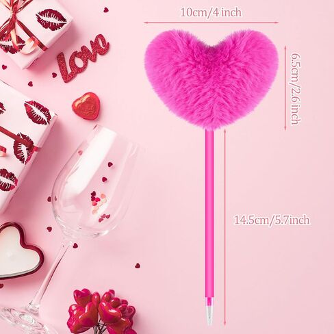 Zuazaor 3 Pieces Easter Fuzzy Pens Funny Rabbit Pens Pom Pom Ballpoint Pen Fluffy Bunny Pompoms Plastic Rollerball for Women Party Supplies Valentines Wedding Easter Day Gift Favors (Rabbit) in Kuwait
