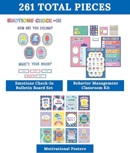 Carson Dellosa 37-Piece Core Subjects Bulletin Board Set, Reading, Math, Writing, and Science Subject Signs for Classroom Bulletin Boards, Wall Décor, Language Arts and Math Classroom Décor in Saudi Arabia