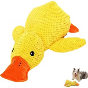 1pcs Calming Duck, quacking Duck, Calming Duck for Dogs (Yellow)