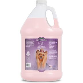 Bio-Groom Silk Creme Rinse Dog Conditioner - Conditioner for Dogs, Puppy Conditioner, Dog Conditioner Detangler, Dog Hair Conditioner - 12 Fl Oz 1-Pack