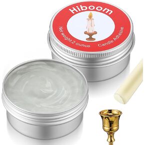 لاصق غراء شموع 4 أوقية لالتقاط الشموع في مكانها (2Pack ، 4oz في المجموع)