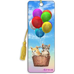 3D "Kitty Up" Royce Bookmark - by Artgame