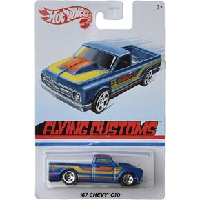 Hot Wheels '67 Chevy C10 - Flying Customs - Blue