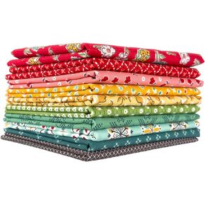 Stitch Fat Quarter Bundle (10 Pieces) by Lori Holt for Riley Blake (LH.Stitch.A.10FQ)