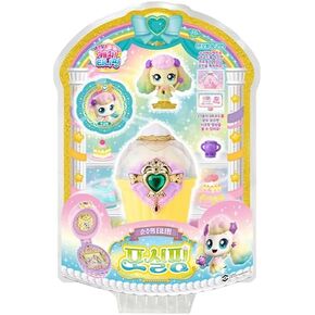 Catch Teenieping FLUFFYPING Season 4(2023 New) with Sweet and Sour Candy Royal Figure Set Green 포실핑