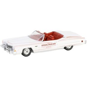 Collectibles Greenlight 30472 1973 Caddy Eldorado Convertible - 57th Annual 500 Mile Race Official Pace Car (Hobby Exclusive) 1:64 Scale