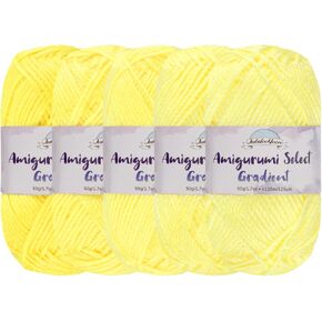 JubileeYarn Amigurumi Select Gradient Yarn - Rudbeckia - 5 Skeins