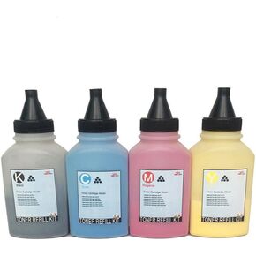 Toner refill kit متوافق مع HP 414A W2020A W2021A W2022A W2023A 414X HP PRO MFP M479FDW M479FDN M454DN M454DW 4-pack (مع أدوات)